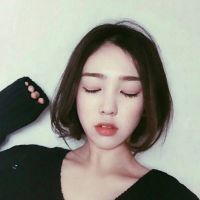 可爱萌萌哒短发女生头像