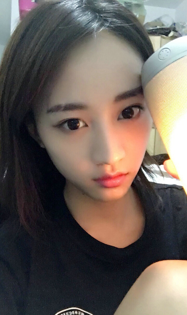 萌萌哒可爱女生自拍照片