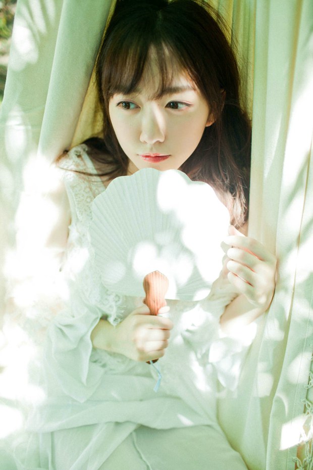 小森林里的可爱清新文艺女生
