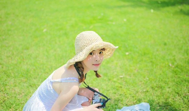 小清新可爱呆萌女生图片