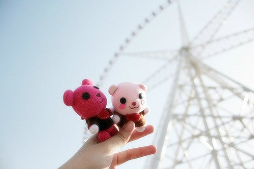 小清新小泥人可爱照片