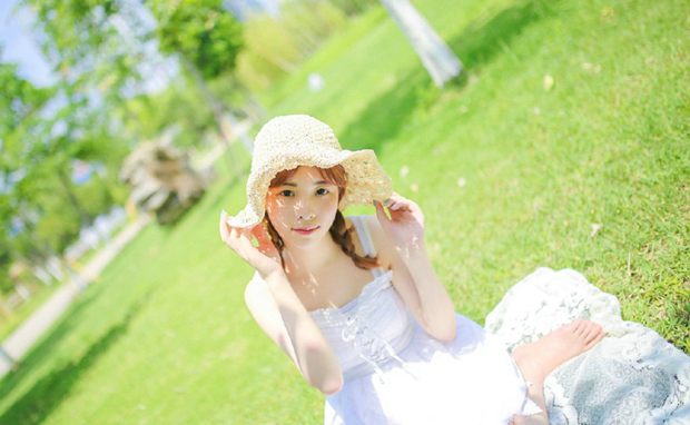 小清新可爱呆萌女生图片