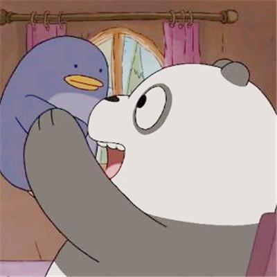 2021最新款呆萌卡通情侣微信头像图片