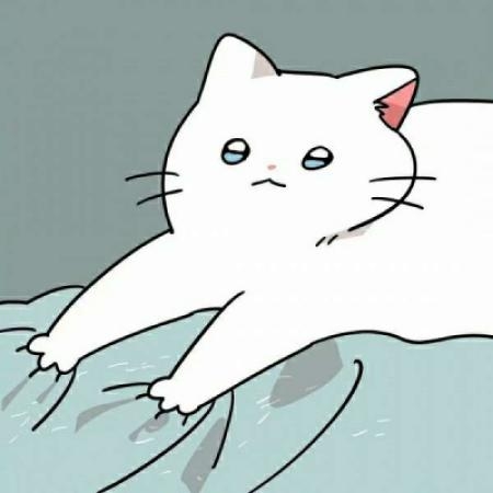 可爱小猫咪卡通女生头像图片