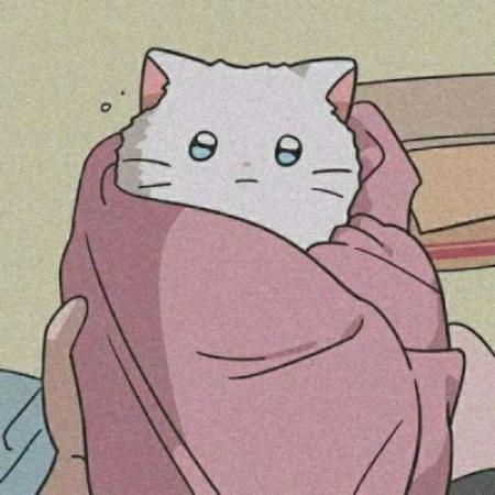 可爱小猫咪卡通女生头像图片