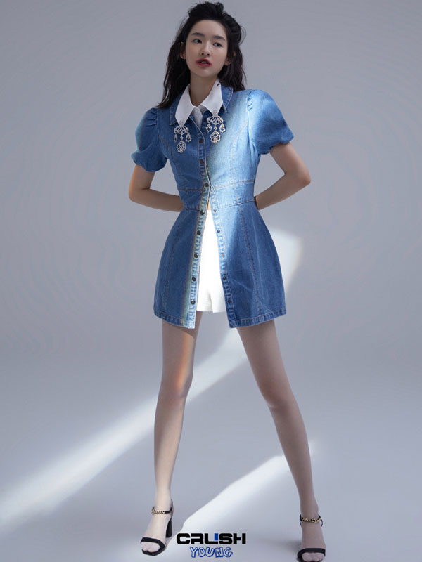 王玉雯吻痕时尚感个性写真图片