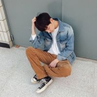 忧郁系帅哥生活照QQ头像