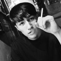 帅气黑白男生头像