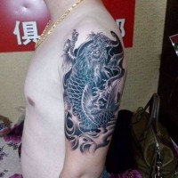 qq男头个性纹身头像
