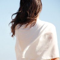 唯美长发女生背景QQ头像