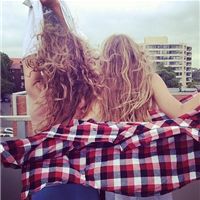 欧美闺蜜微信头像