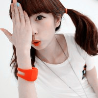 漂亮的韩国美女微信头像