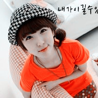 漂亮的韩国美女微信头像