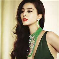 欧美红唇美女头像
