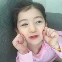 五岁Ellie韩美混血小萝莉头像