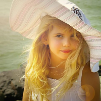 欧美小美女可爱QQ头像