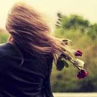 长发背影女生QQ头像