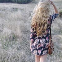 长发背影女生QQ头像