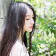 清新安静的美女头像