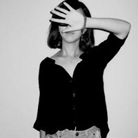 黑白唯美女生头像大全