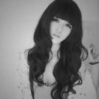 黑白唯美女生头像大全
