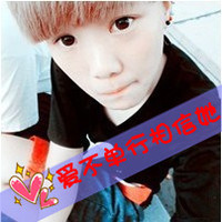 带文字的情侣QQ头像