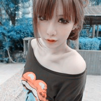 带文字的情侣QQ头像