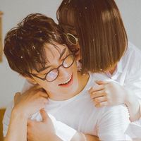 小清新唯美情侣QQ头像