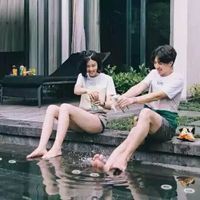 温馨可爱一对情侣QQ头像