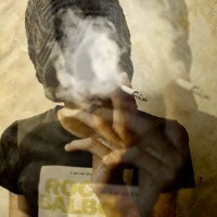 伤感男生带字头像