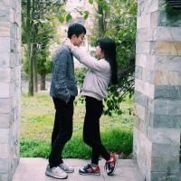 韩版好看的两人一张情侣头像