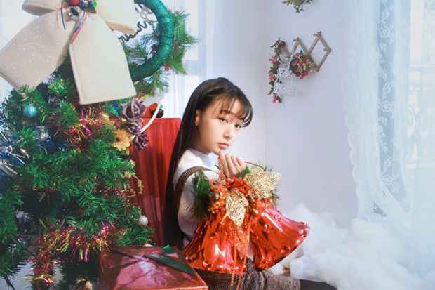圣诞节女生可爱萌妹子