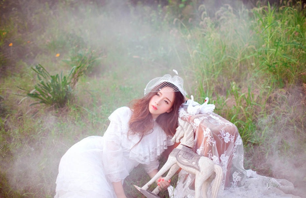 余陈秋子森女系唯美