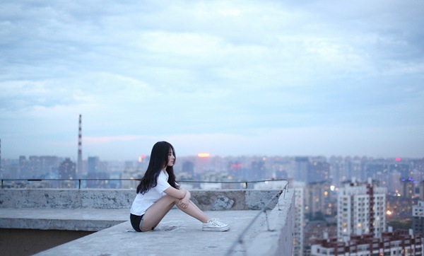 清纯美女王筱淇天台青春照片