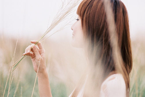 唯美伤感思念女生图片