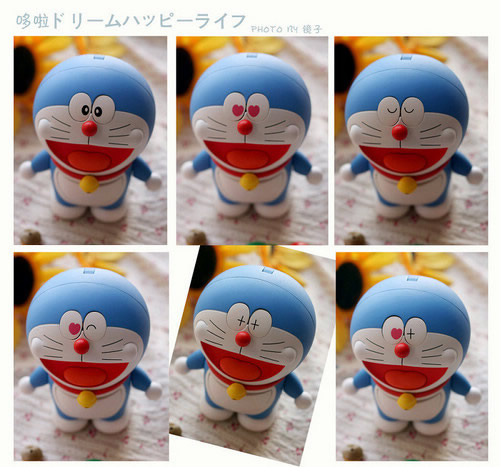 超萌的机器猫玩具图片