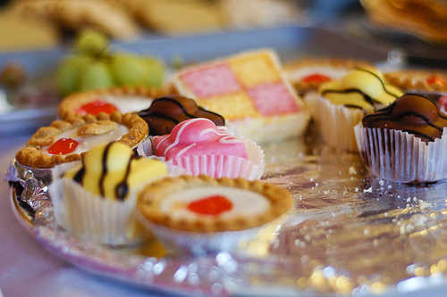 幸福味道的可爱甜品