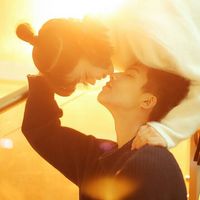 唯美恋人一对情侣微信头像图片
