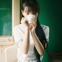 外形甜美的清新女生头像