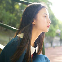 外形甜美的清新女生头像