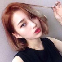 可爱女生头像短发图片齐耳短发