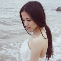 小清新美女QQ头像