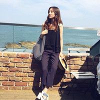 唯美小清新海边女生头像