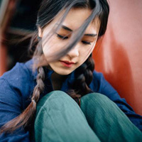 文艺青春的唯美女生头像