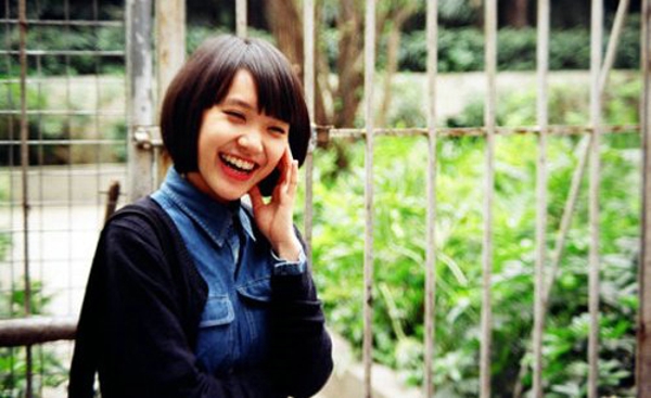唯美爱笑的女生图片大全