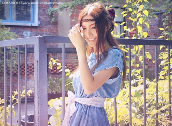 唯美爱笑的女生图片大全