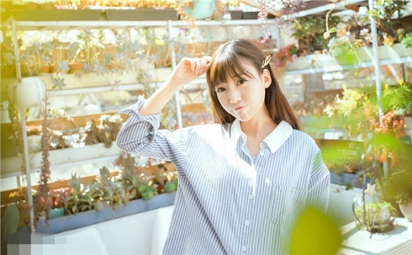 小清新可爱文艺美美女