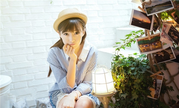 小清新可爱文艺美美女
