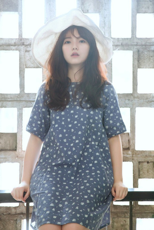 文艺森林系女生唯美图片