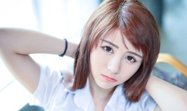 清纯唯美校园学生妹制服照片